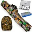 Camo Combo - Комплект от калъф, раница, кутия и класьор за плувка и фидер