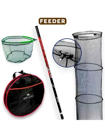 Кеп, живарник и калъф Nasluka Match-Feeder Combo