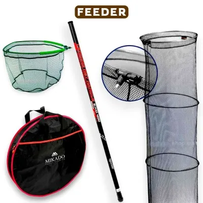 Кеп, живарник и калъф Nasluka Match-Feeder Combo