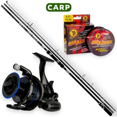 Шаранджийски сет Nitron Freerunner Carp CMB 3.30 м, 3 lb, FR 60