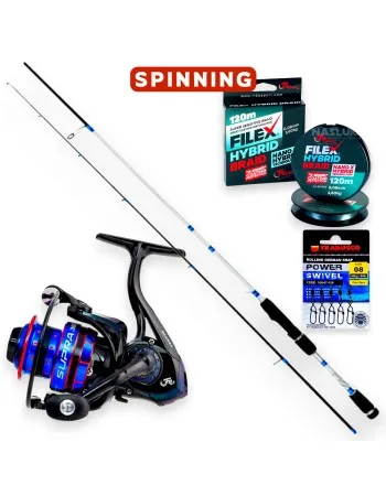 Ултралайт спининг комплект за Костур Perch Expert CMB 2.13 м, 1.2-9 г, 1000