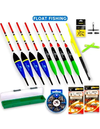 Комплект за риболов с подвижна плувка Sliding Float Tackle Set
