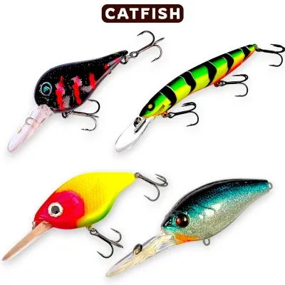 Сет дълбокогазещи воблери за сом Target Catfish Wobblers 1