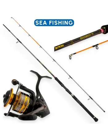 Комплект за морски спининг Penn Regiment 2.74 м, 40-120 г, Battle IV 4000