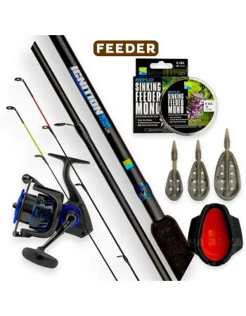 Метод фидер комплект Preston Light Method CMB 3.60 м, 60 г, 320