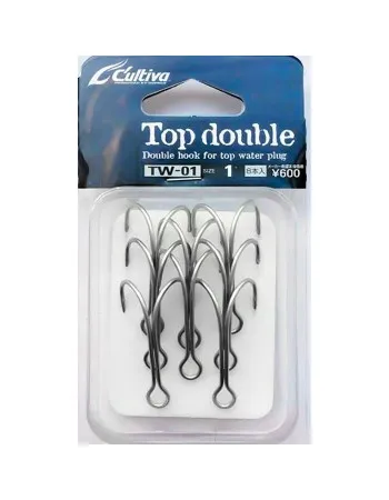 Двойни куки Owner Cultiva Top Double TW-01 Двойни куки Owner Cultiva Top Double TW-01