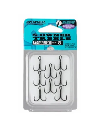 Тройни куки в пакет Owner ST-36 BC