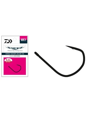 Офсетни куки Daiwa Steez Worm SS, WKY