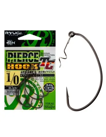 Офсетни куки със спирала Ryugi Pierce Hook TC, HPH061