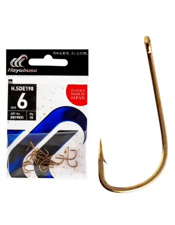 Куки за плувка и фидер Hayabusa H.SDE198, 15 бр.