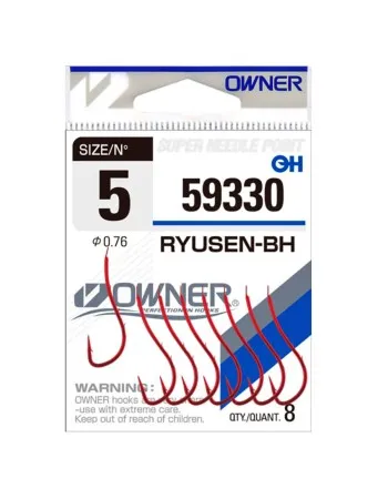 Куки за морски риболов Owner Ryusen-BH, 59330