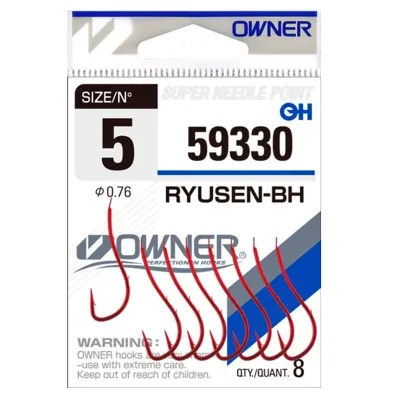Куки за морски риболов Owner Ryusen-BH, 59330
