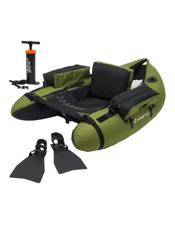 Комплект проходилка, плавници и помпа Kinetic Fish Hunter Float Tube Combo