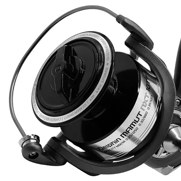 Макара за сом Delphin MAMUT NXT 10000, 6+1 BB — снимка 2