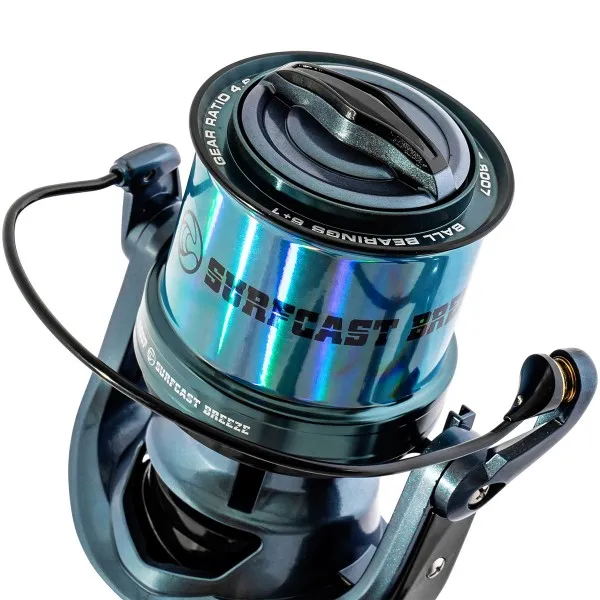 Макара за морски риболов Mikado Surfcast Breeze 800P, 6+1 BB — снимка 3