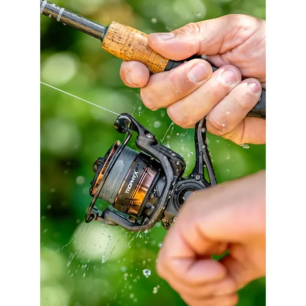 Риболовна макара Zebco Trophy XFD 2000, 8 BB — снимка 5