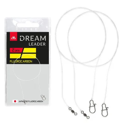 Флуорокарбонови поводи Mikado Dream Leader - 25 см, 2 бр.