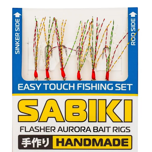 Морско чепаре Akara Sabiki AS-5 Flasher Aurora Bait Rigs — снимка 2