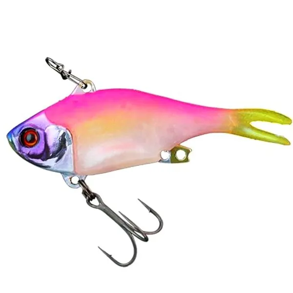 Силиконова вайб примамка Jackall Jeublu 52 мм, 6.4 г, Pink Back Pearl — снимка 1