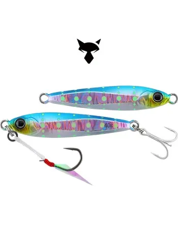 Морски джиг Jackall Big Backer Jig, 54 мм, 20 г, цвят Blue Pink / Glow Dot