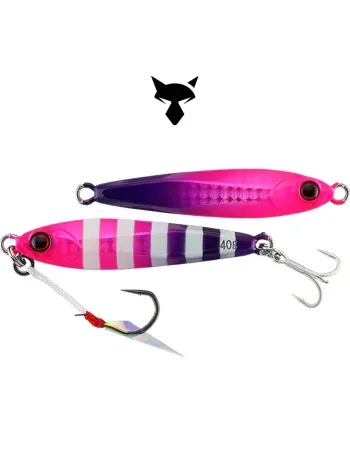 Морски джиг Jackall Big Backer Jig, 47 мм, 15 г, цвят Glow Pink & Purple Lens HL