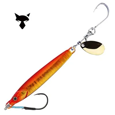 Морски джиг Jackall Big Backer RushBlade, 20 г, цвят Red & Gold