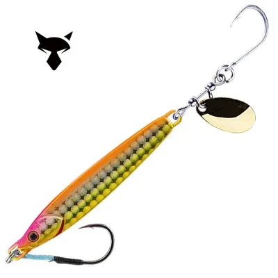 Морски джиг Jackall Big Backer RushBlade, 20 г, цвят Surf Orange Gold