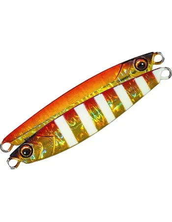 Морски джиг Major Craft Jigpara Short JPS, цвят 64 2Ton Red Gold Zebra