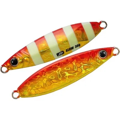 Морски джиг Major Craft Jigpara Slow, цвят Red Gold Zebra