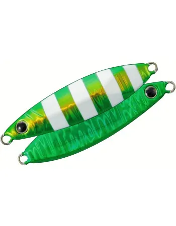 Морски джиг Major Craft Jigpara Slow, цвят SG Green Zebra UV