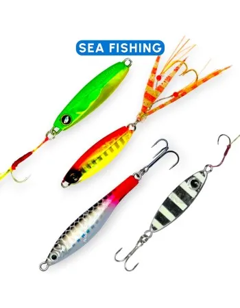 Сет от 4 пилкера за LRF, Sea Light Jigs 1