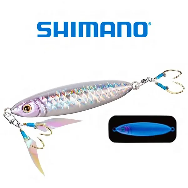 Морски джиг-пилкер Shimano Ocea Stinger Butterfly Flat Light 58 мм, 30 г, цвят A Silver — снимка 1