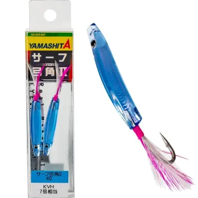 Морски джигове Yamashita Surf Yumizuno, 40 мм, цвят KVH, 2 бр.