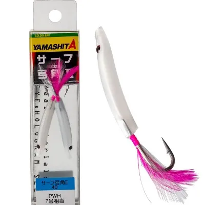 Морски джигове Yamashita Surf Yumizuno, 40 мм, цвят PWH, 2 бр.