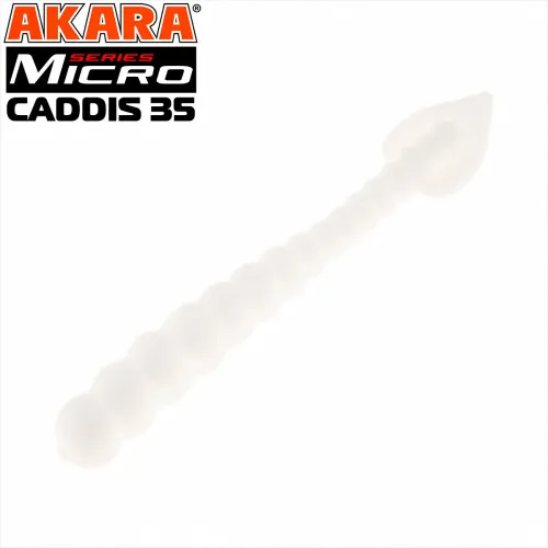 Силиконови примамки Akara Soft Tail Micro Caddis 35 мм, цвят 02T, 20 бр.