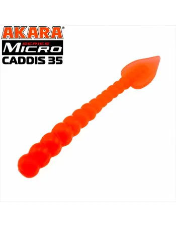 Силиконови примамки Akara Soft Tail Micro Caddis 35 мм, цвят 100, 20 бр.