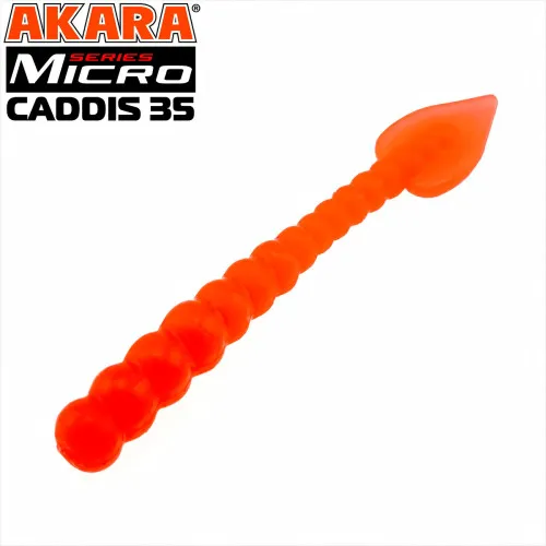 Силиконови примамки Akara Soft Tail Micro Caddis 35 мм, цвят 100, 20 бр.