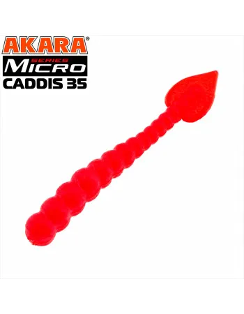 Силиконови примамки Akara Soft Tail Micro Caddis 35 мм, цвят 204, 20 бр.