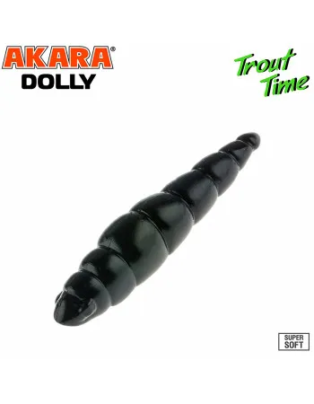 Силиконови примамки Akara Trout Time Dolly, 1.8", 45 мм, Cheese, цвят 422, 10 бр.