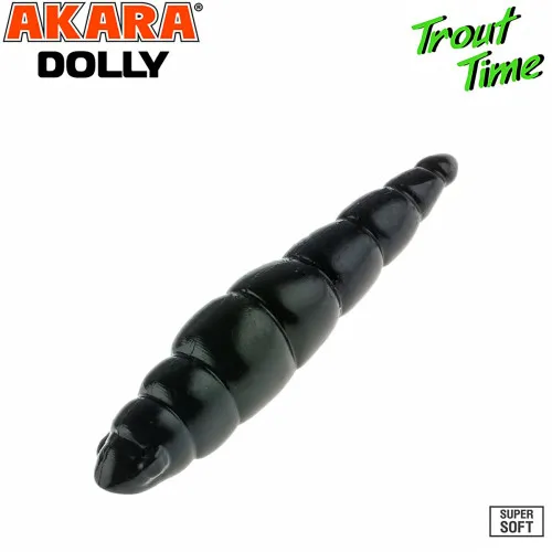 Силиконови примамки Akara Trout Time Dolly, 1.8", 45 мм, Cheese, цвят 422, 10 бр.