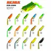 Akara Pop Frog цвят 7 - силиконова примамка за щука