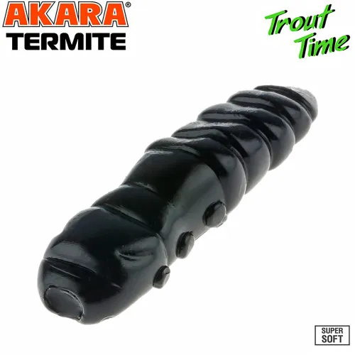 Силиконови примамки Akara Trout Time Termite, 1.5", 40 мм, Cheese, цвят 422, 10 бр.