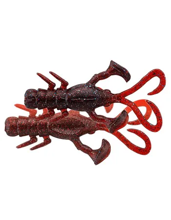 Силиконови примамки Jackall Baby Dragon 2", 50 мм, 6 бр. - Blood Impact