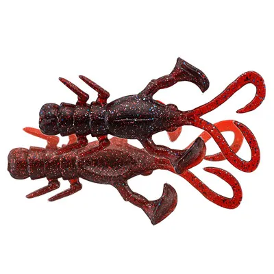 Силиконови примамки Jackall Baby Dragon 2", 50 мм, 6 бр. - Blood Impact