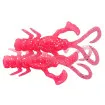 Jackall Baby Dragon цвят glow pink silver flake - силиконова примамка за морски риболов