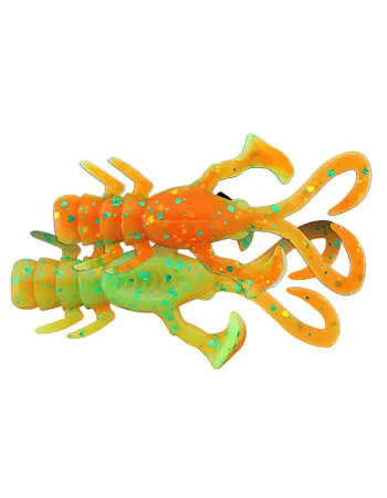 Силиконови примамки Jackall Baby Dragon 2", 50 мм, 6 бр. - Dragon Ripe Melon