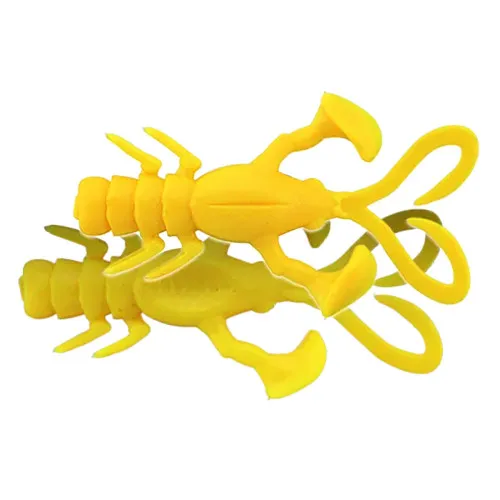 Силиконови примамки Jackall Baby Dragon 2", 50 мм, 6 бр. - Dragon Shakkiri Corn