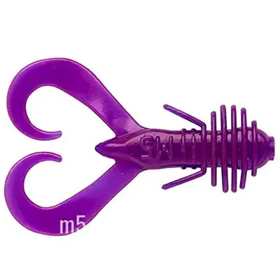 Силиконови примамки M5 Craft Radiator 2", 51 мм, 043 LOX Lilac, 7 бр.