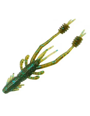 Силиконови примамки Reins Ring Shrimp FW, 3", 76 мм, цвят 005, 10 бр.