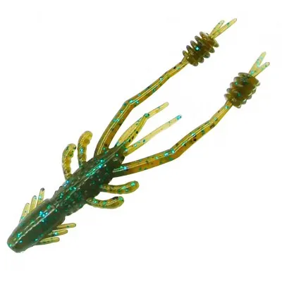 Силиконови примамки Reins Ring Shrimp FW, 3", 76 мм, цвят 005, 10 бр.